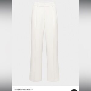 Aritzia Effortless Light Birch Pants (SHORT LENGTH)